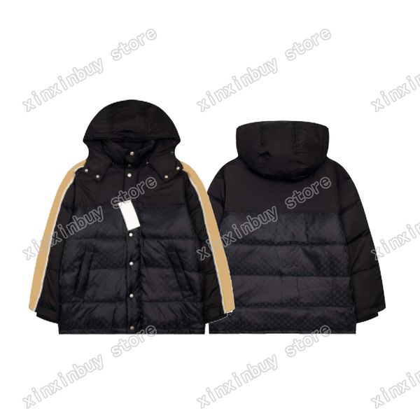 xinxinbuy men designer coat down jacket reflective webbing jacquard letter fabric zipper pocket long sleeve women white black blue s-2xl, Black;brown
xinxinbuy men designer coat down jacket reflective webbing jacquard letter fabric zipper pocket long sleeve women white black blue s-2xl, Black;brown