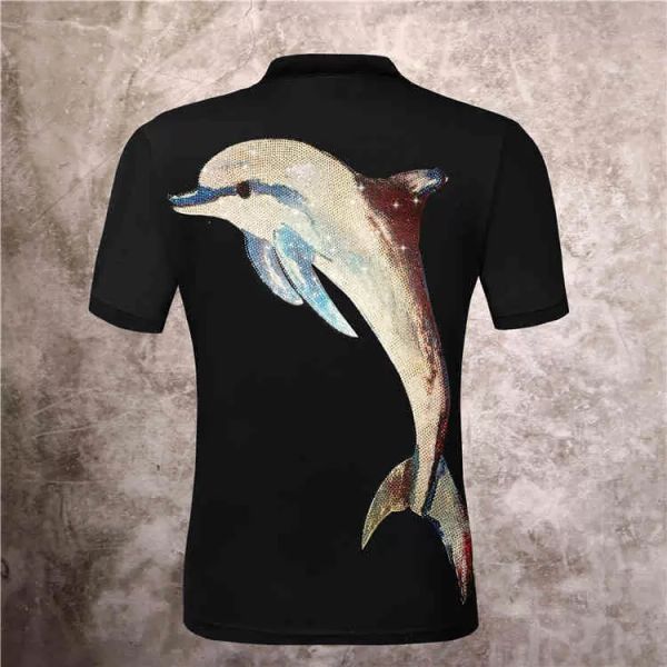 es designer skull print pp short sleeve t shirt men street style trendy slim t-shirt for men sng7 philipps pleins hbh, White;black
es designer skull print pp short sleeve t shirt men street style trendy slim t-shirt for men sng7 philipps pleins hbh, White;black