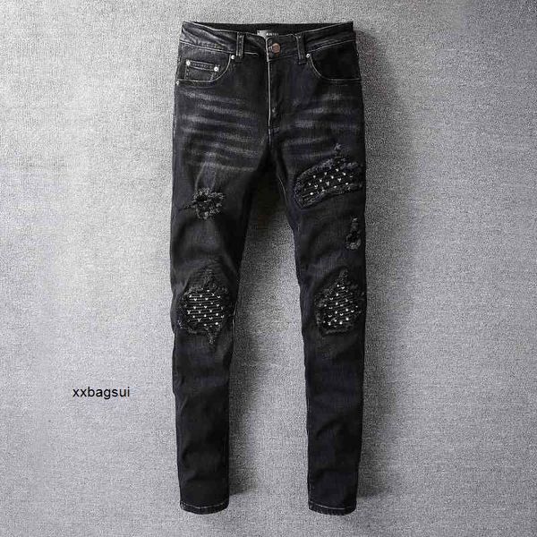 amirs mens jeans amirs new us casual hip hop high street worn out and worn washed splash ink color painting slim fit jeans men's #803 b, Blue
amirs mens jeans amirs new us casual hip hop high street worn out and worn washed splash ink color painting slim fit jeans men's #803 b, Blue