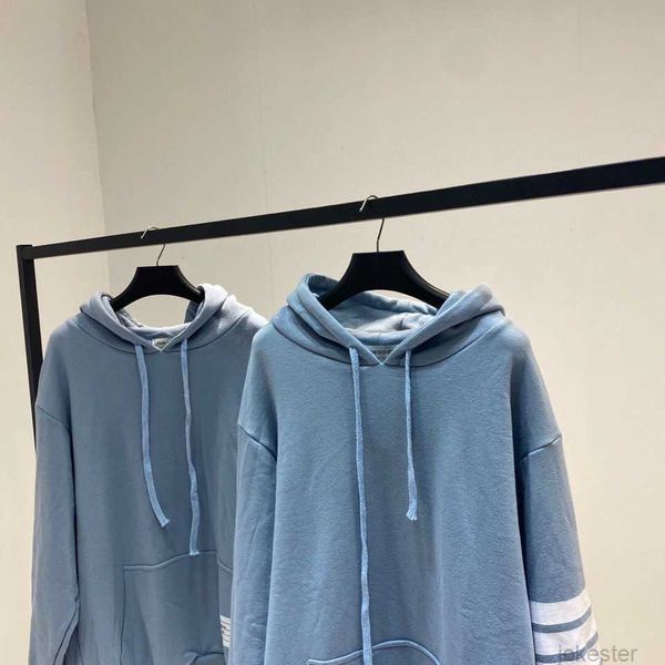men's hoodies sweatshirts men women tb classic four-bar pure thom cotton hooded terry pullover light blue sweater loose hoodies browne, Black
men's hoodies sweatshirts men women tb classic four-bar pure thom cotton hooded terry pullover light blue sweater loose hoodies browne, Black