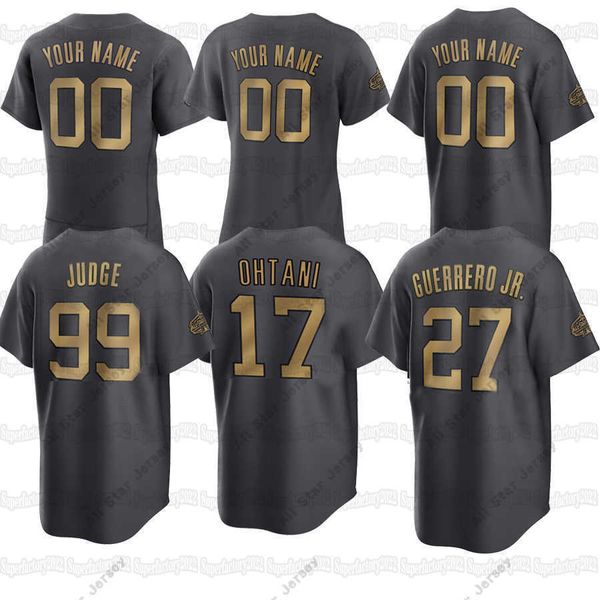 2022 all star gray baseball jersey aaron judge shohei ohtani giancarlo stanton mike trout gerrit cole xander bogaerts rafael devers andrew, Black
2022 all star gray baseball jersey aaron judge shohei ohtani giancarlo stanton mike trout gerrit cole xander bogaerts rafael devers andrew, Black