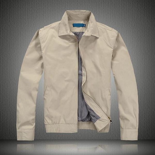 autumn men's jackets solid long sleeve men stand collar 3 colors cardigan zipper male coats243x, Black;brown
autumn men's jackets solid long sleeve men stand collar 3 colors cardigan zipper male coats243x, Black;brown
