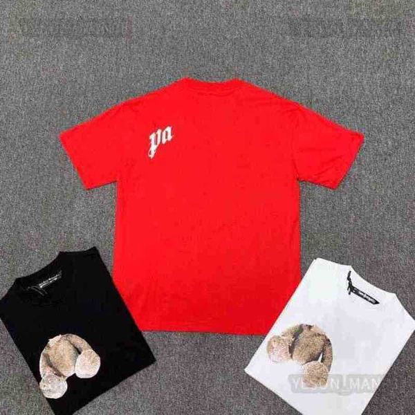 designer luxury summer palms classic bear printed fashion t shirt angels mens and womens couple loose pa round collar short sleeve tee, White;black
designer luxury summer palms classic bear printed fashion t shirt angels mens and womens couple loose pa round collar short sleeve tee, White;black