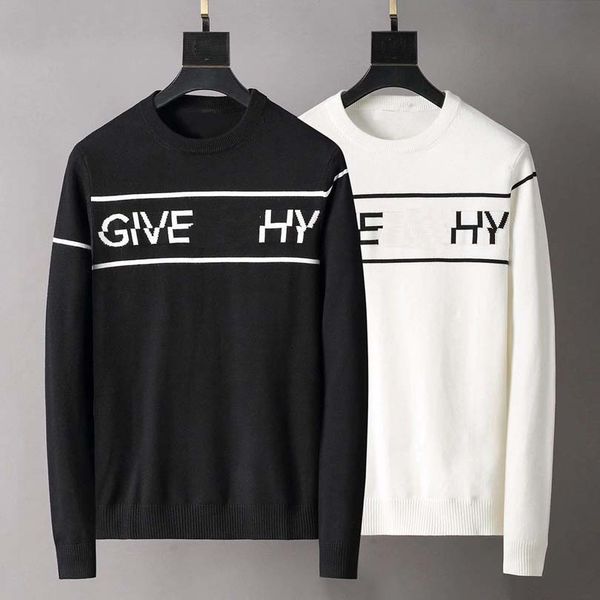 2022 mens designer fashion comfortable warm sweater wool hoodie colorful knit jumper 01, White;black
2022 mens designer fashion comfortable warm sweater wool hoodie colorful knit jumper 01, White;black