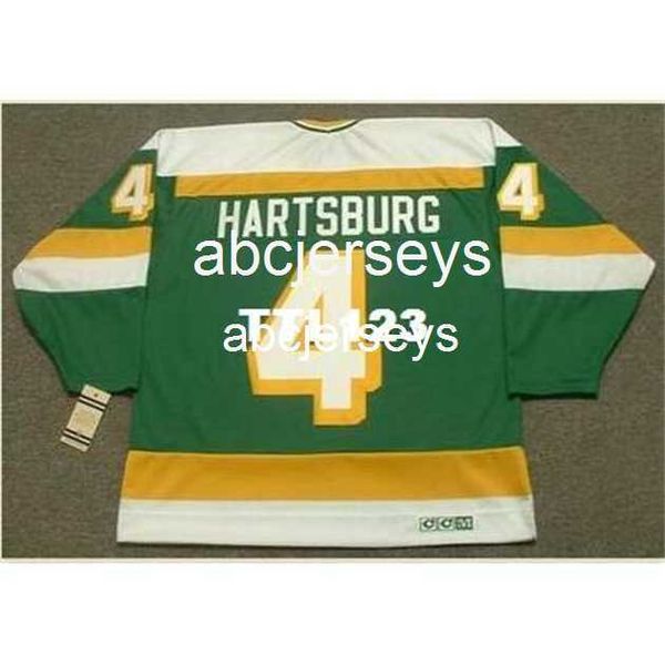 #4 craig hartsburg minnesota north stars 1981 ccm vintage hockey jerseystitch any name number, Black
#4 craig hartsburg minnesota north stars 1981 ccm vintage hockey jerseystitch any name number, Black