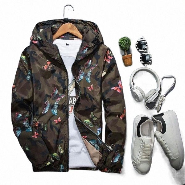 mens casual camouflage hoodie jacket 2020 new autumn butterfly print clothes men's hooded windbreaker coat male outwear s-4xl1 27bb#, Black;brown
mens casual camouflage hoodie jacket 2020 new autumn butterfly print clothes men's hooded windbreaker coat male outwear s-4xl1 27bb#, Black;brown