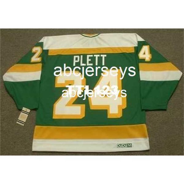 #24 willi plett minnesota north stars 1983 ccm vintage hockey jerseystitch any name number, Black
#24 willi plett minnesota north stars 1983 ccm vintage hockey jerseystitch any name number, Black