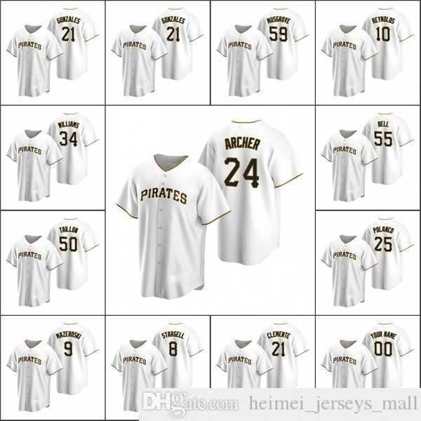 2021 men #24 chris archer baseball jerseys 55 josh bell 5 guillermo heredia gonzales musgrove williams custom women youth white home jersey, Black
2021 men #24 chris archer baseball jerseys 55 josh bell 5 guillermo heredia gonzales musgrove williams custom women youth white home jersey, Black