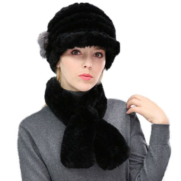winter fur scarf hats sets women real rex rabbit warm peaked cap handmade waq, Blue;gray
winter fur scarf hats sets women real rex rabbit warm peaked cap handmade waq, Blue;gray