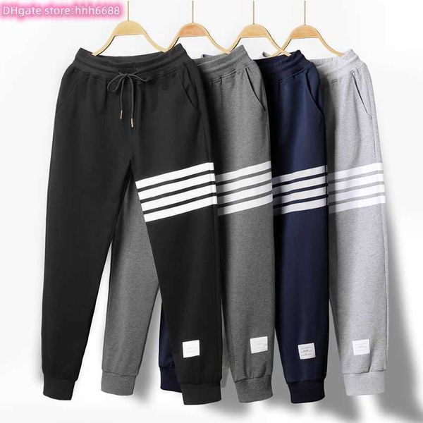 xdd1 2022 new men's and women's pants sweatpants fashion brand tb.thom four bar casual versatile cotton sports, Black
xdd1 2022 new men's and women's pants sweatpants fashion brand tb.thom four bar casual versatile cotton sports, Black