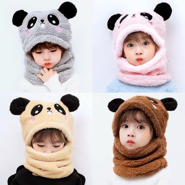 autumn and winter cute children cartoon scarf hat two-piece double fleece warmth boy girl child parent-child baby hat, Blue;gray
autumn and winter cute children cartoon scarf hat two-piece double fleece warmth boy girl child parent-child baby hat, Blue;gray