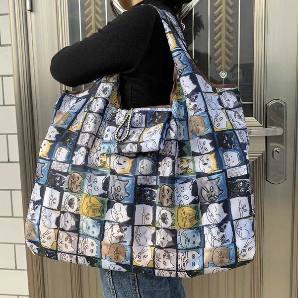 shopping bags big size shopping bag thick nylon large tote eco-fashion reusable polyester portable shoulder women handbags fold pouch foldab
shopping bags big size shopping bag thick nylon large tote eco-fashion reusable polyester portable shoulder women handbags fold pouch foldab