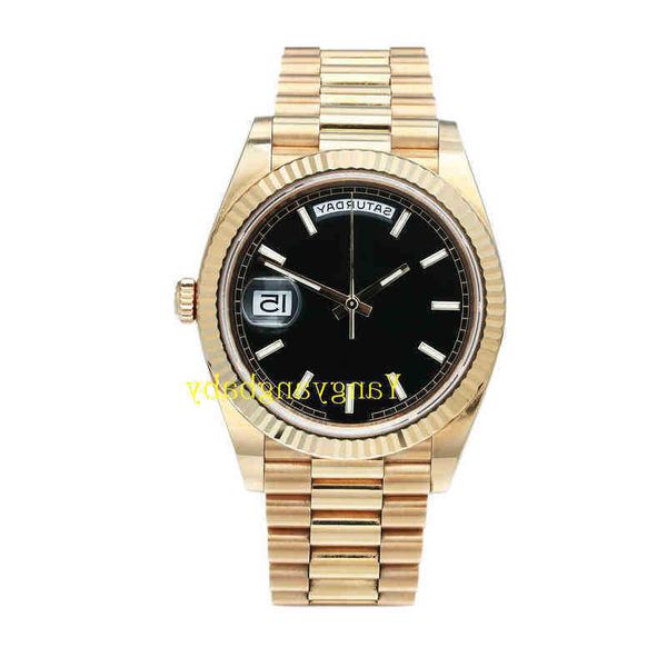 with box papers watch 40mm day-date prident 18k yellow gold japan movement automatic mens men's watche b p maker 2vr1h, Slivery;brown
with box papers watch 40mm day-date prident 18k yellow gold japan movement automatic mens men's watche b p maker 2vr1h, Slivery;brown