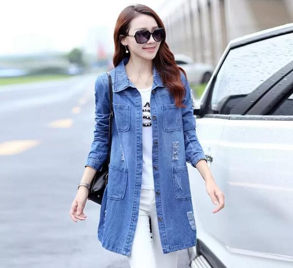 2023 women's hoodies & sweatshirt women's trench coats long denim jacket women vintage slim autumn winter outerwear fashion single, Black
2023 women's hoodies & sweatshirt women's trench coats long denim jacket women vintage slim autumn winter outerwear fashion single, Black