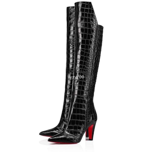 red bottomed shoe christians elegant winter brands women red boot slimini botta bottes knee boots high heels lady combat booties party hub, Black
red bottomed shoe christians elegant winter brands women red boot slimini botta bottes knee boots high heels lady combat booties party hub, Black