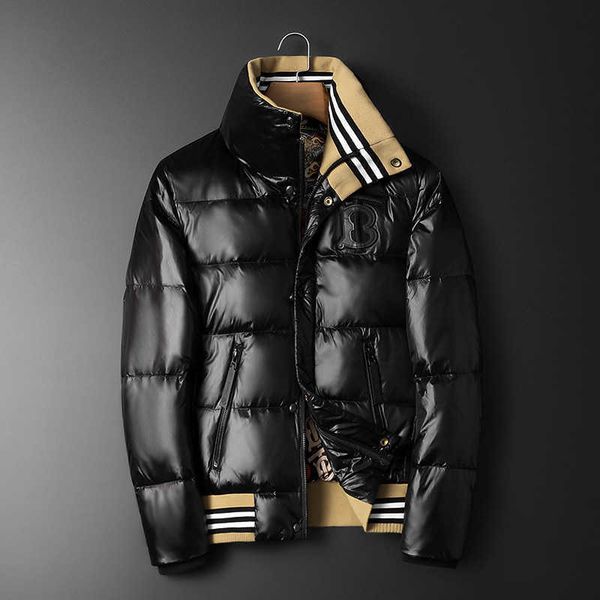 men's down parkas down jacket casual stand collar embroidered and winter 2022 new white duck trend, Black
men's down parkas down jacket casual stand collar embroidered and winter 2022 new white duck trend, Black
