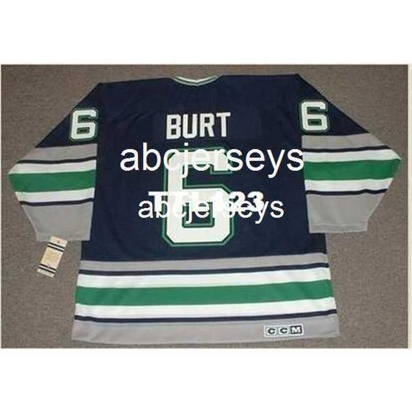 #6 adam burt hartford whalers 1995 ccm vintage hockey jersey stitch any name number, Black
#6 adam burt hartford whalers 1995 ccm vintage hockey jersey stitch any name number, Black
