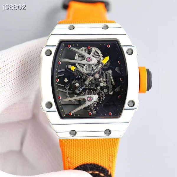 men's mechanical wristwatch barrel type 50/38/mmtpt carbon fiber shock resistant dial equipped with japanese original movement automati, Slivery;brown
men's mechanical wristwatch barrel type 50/38/mmtpt carbon fiber shock resistant dial equipped with japanese original movement automati, Slivery;brown