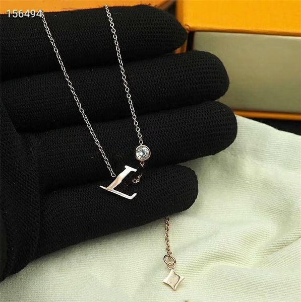 19style luxury designer double letter pendant necklaces 18k gold plated crysatl pearl rhinestone sweater necklace for women, Silver
19style luxury designer double letter pendant necklaces 18k gold plated crysatl pearl rhinestone sweater necklace for women, Silver