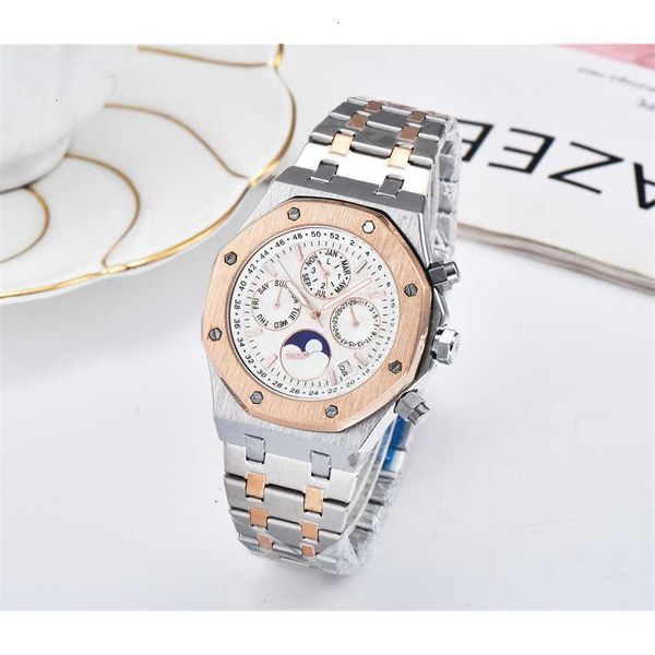 tiktok live broadcast fire sale oak aa three eye steel band quartz watch is simple fashionable for both men women, Slivery;brown
tiktok live broadcast fire sale oak aa three eye steel band quartz watch is simple fashionable for both men women, Slivery;brown