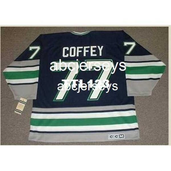 #77 paul coffey hartford whalers 1996 ccm vintage hockey jersey stitch any name number, Black
#77 paul coffey hartford whalers 1996 ccm vintage hockey jersey stitch any name number, Black