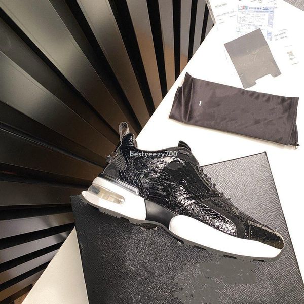 designer shoes fashion luxury shoes men's leather lace up platform oversized sole sneakers white casual shoes si csn philipps pleins ui, Black
designer shoes fashion luxury shoes men's leather lace up platform oversized sole sneakers white casual shoes si csn philipps pleins ui, Black