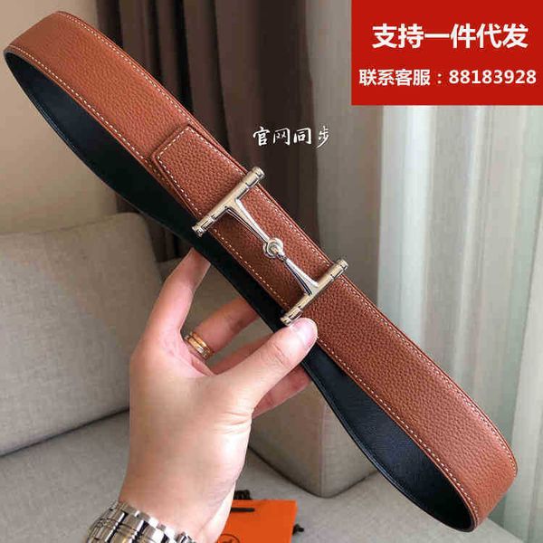 emmas men's h letter double-sided can be used as fashion trend leisure busins belt, Black;brown
emmas men's h letter double-sided can be used as fashion trend leisure busins belt, Black;brown