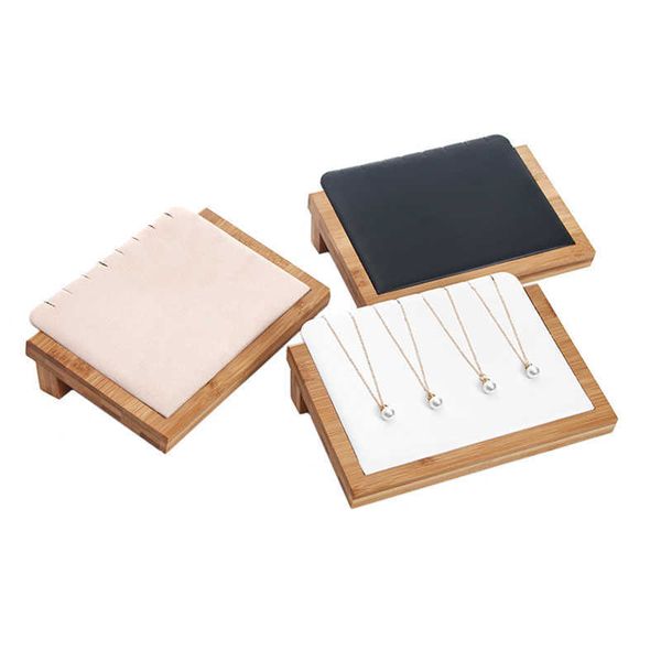 jewelry boxes bamboo pendant display stand holder women necklace rack storage case 21x15.5cm l221021, Black;white
jewelry boxes bamboo pendant display stand holder women necklace rack storage case 21x15.5cm l221021, Black;white