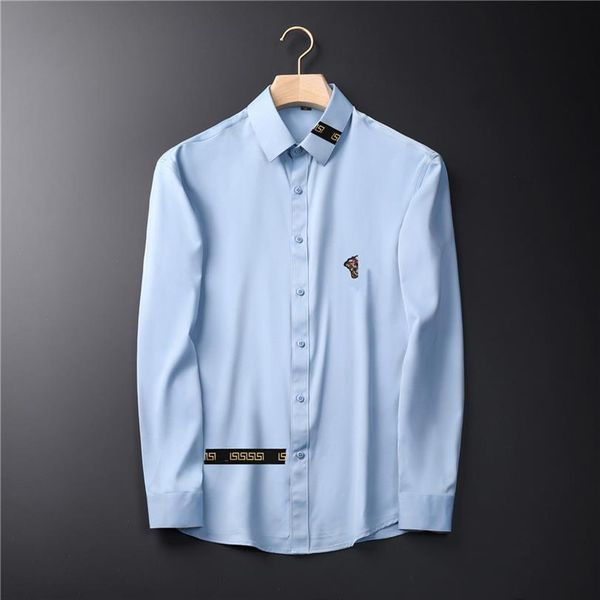 new 2021 mens designer shirts fashion casual shirt men slim fit tshirts stripe womens small horse man solid color 21ss business dr213o, White;black
new 2021 mens designer shirts fashion casual shirt men slim fit tshirts stripe womens small horse man solid color 21ss business dr213o, White;black