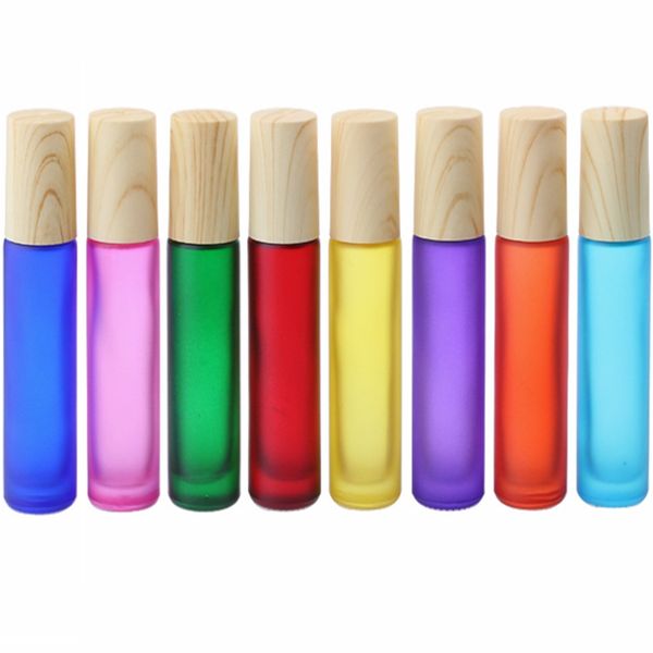 1000pcs/lot wood grain cover cap essential oil bottle 10ml matte glass roller ball bottles with metal roller
1000pcs/lot wood grain cover cap essential oil bottle 10ml matte glass roller ball bottles with metal roller