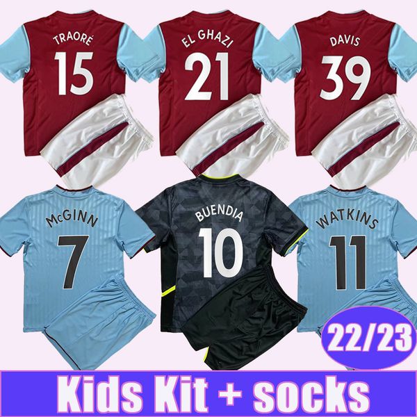 22 23 mcginn traore soccer jerseys kids kit coutinho kamara davis diego carlos mings douglas luiz buendia watkins home away 3rd football shi, Black
22 23 mcginn traore soccer jerseys kids kit coutinho kamara davis diego carlos mings douglas luiz buendia watkins home away 3rd football shi, Black
