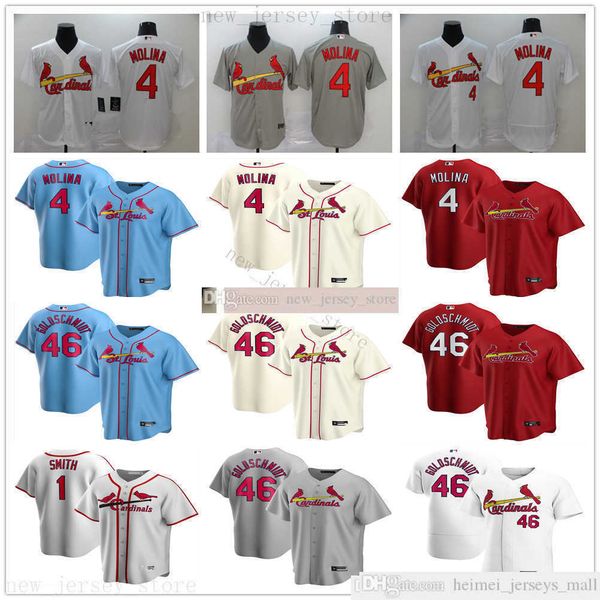 2021 news season style baseball yadier 4 molina jerseys stitched 46 paul 1 ozzie goldschmidt smith man women kids youth jersey, Black
2021 news season style baseball yadier 4 molina jerseys stitched 46 paul 1 ozzie goldschmidt smith man women kids youth jersey, Black