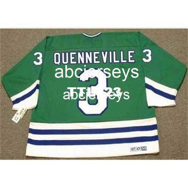 #3 joel quenneville hartford whalers 1988 ccm away hockey jersey stitch any name number, Black
#3 joel quenneville hartford whalers 1988 ccm away hockey jersey stitch any name number, Black