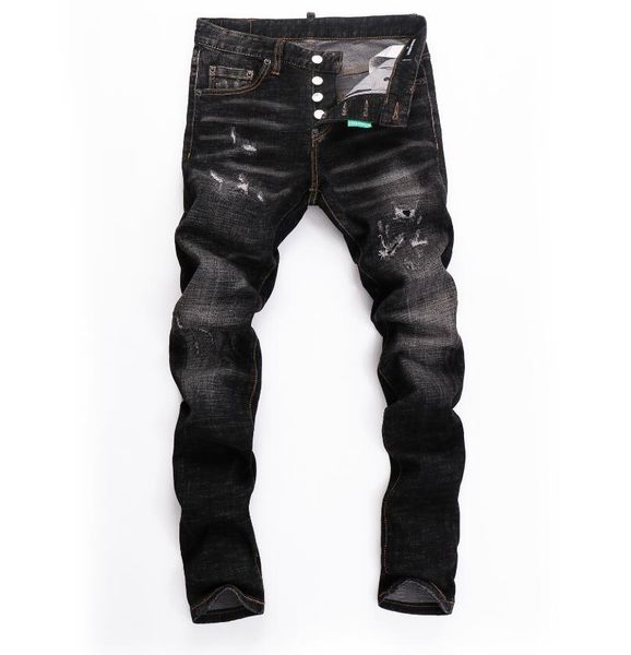 mens straight slim fit biker jean pants distressed skinny ripped destroyed denim jeans washed hiphop trousers black fashion #026dsq2, Blue
mens straight slim fit biker jean pants distressed skinny ripped destroyed denim jeans washed hiphop trousers black fashion #026dsq2, Blue
