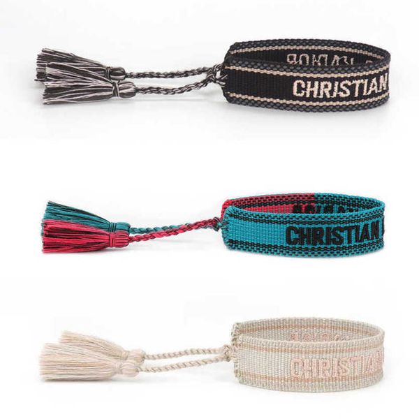 luxury women's fashion bracelets d brand designer bangle embroidered braided bracelet wedding bohemian letter hand rope trinket men gir, Golden;silver
luxury women's fashion bracelets d brand designer bangle embroidered braided bracelet wedding bohemian letter hand rope trinket men gir, Golden;silver