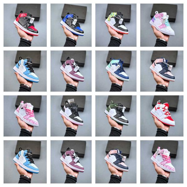 kids children jumpman 1 mid basketball shoes retro classic gs lucid green 1s boys girls youth running shoes panda children sports sneakers, Black
kids children jumpman 1 mid basketball shoes retro classic gs lucid green 1s boys girls youth running shoes panda children sports sneakers, Black