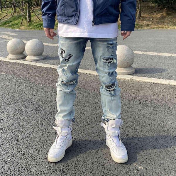amirs mens jeans designer high street fashion brand new amirs custom patch hole jeans men's fashion elastic slim leggings 679 hip hop b, Blue
amirs mens jeans designer high street fashion brand new amirs custom patch hole jeans men's fashion elastic slim leggings 679 hip hop b, Blue