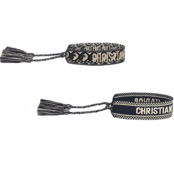 women's fashion bracelets luxury brand d designer bangle jewelry embroidered word bracelet letter rope woven tassel simple trinket men, Golden;silver
women's fashion bracelets luxury brand d designer bangle jewelry embroidered word bracelet letter rope woven tassel simple trinket men, Golden;silver