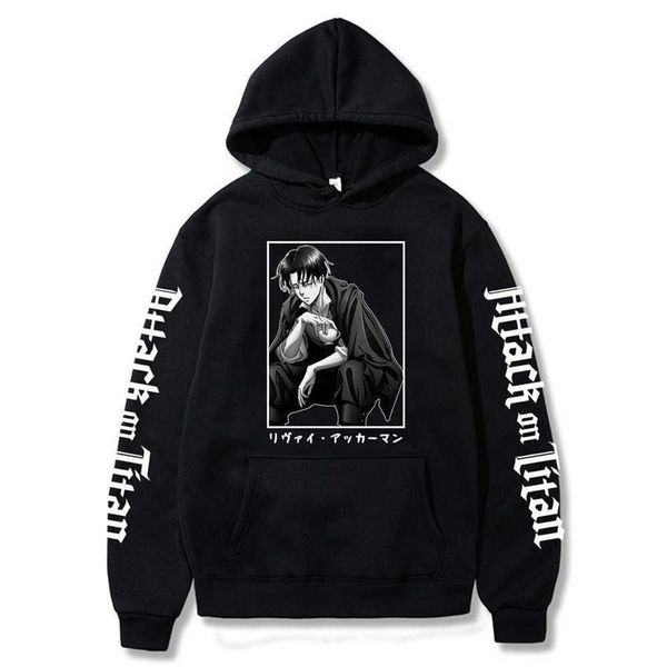japanese anime graphic hoodies men attack on titan levi ackerman harajuku sweatshirt male y0802281a, Black
japanese anime graphic hoodies men attack on titan levi ackerman harajuku sweatshirt male y0802281a, Black