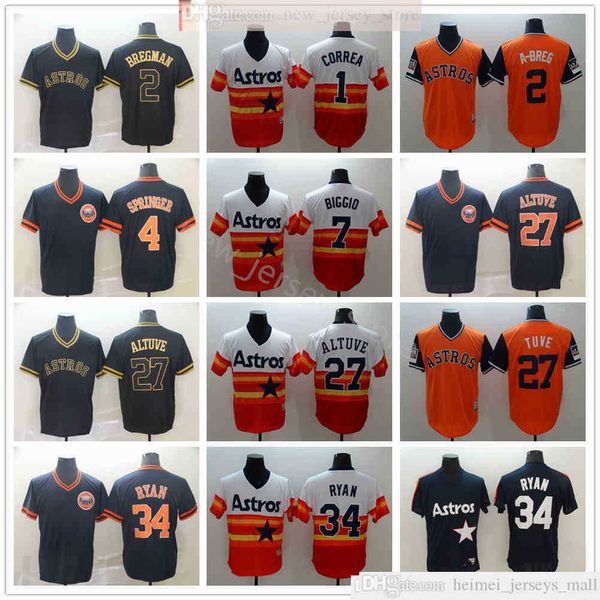 2019th baseball 27 jose altuve jerseys stitched 2 alex bregman 34 nolan ryan 4 george springer 1 carlos correa craig biggio pullover jersey, Black
2019th baseball 27 jose altuve jerseys stitched 2 alex bregman 34 nolan ryan 4 george springer 1 carlos correa craig biggio pullover jersey, Black