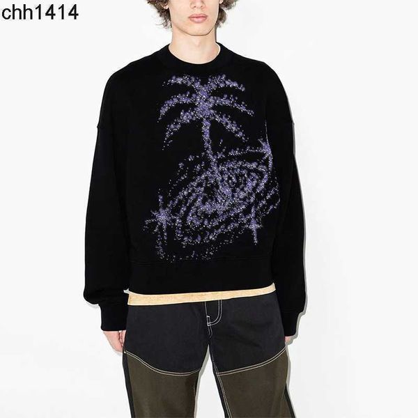 galaxy starry sky palm tree palm printed round neck angel sweater loose men's and women's long sleeve fashion, Black
galaxy starry sky palm tree palm printed round neck angel sweater loose men's and women's long sleeve fashion, Black