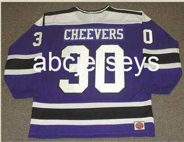 men vintage #30 gerry cheevers cleveland crusaders 1974 ccm hockey jersey custom any name number, Black
men vintage #30 gerry cheevers cleveland crusaders 1974 ccm hockey jersey custom any name number, Black