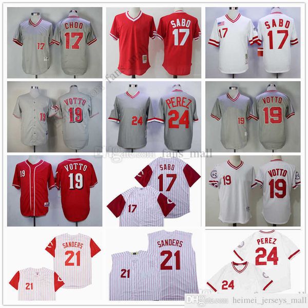 movie mitchell and ness baseball jersey vintage 17 chris sabo jersey 19 joey votto 21 deion sanders 24 tony perez stitched breathable sport, Black
movie mitchell and ness baseball jersey vintage 17 chris sabo jersey 19 joey votto 21 deion sanders 24 tony perez stitched breathable sport, Black