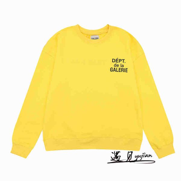 designer 2022 fashion men's hoodies cotton sweater galleryt deptss 22ss chest letter print casual loose round neck pullover men's, Black
designer 2022 fashion men's hoodies cotton sweater galleryt deptss 22ss chest letter print casual loose round neck pullover men's, Black