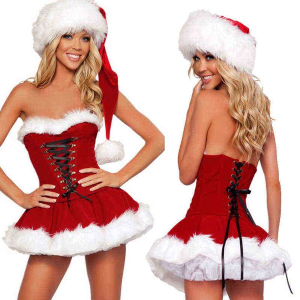 stage wear lady santa claus xmas come lovely erotic christmas princess cosplay carnival night club party fancy dress t220901, Black;red
stage wear lady santa claus xmas come lovely erotic christmas princess cosplay carnival night club party fancy dress t220901, Black;red