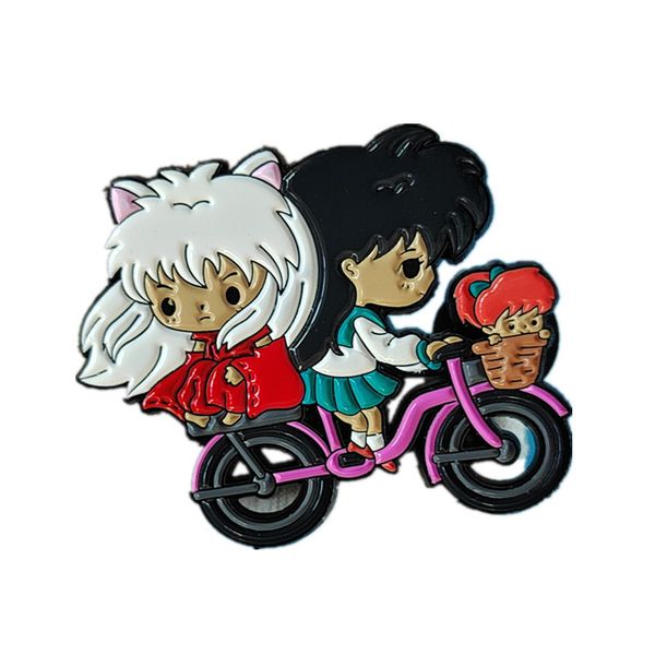 other fashion accessories cute inuyasha and higurashi kagome brooch couple enamel pin boy and girl friend badge clothes, Silver
other fashion accessories cute inuyasha and higurashi kagome brooch couple enamel pin boy and girl friend badge clothes, Silver