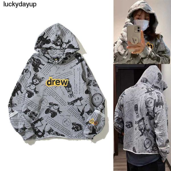 men's hoodies designer sweatshirts drews fashion brand streetwear loose casual hoodie, Black
men's hoodies designer sweatshirts drews fashion brand streetwear loose casual hoodie, Black