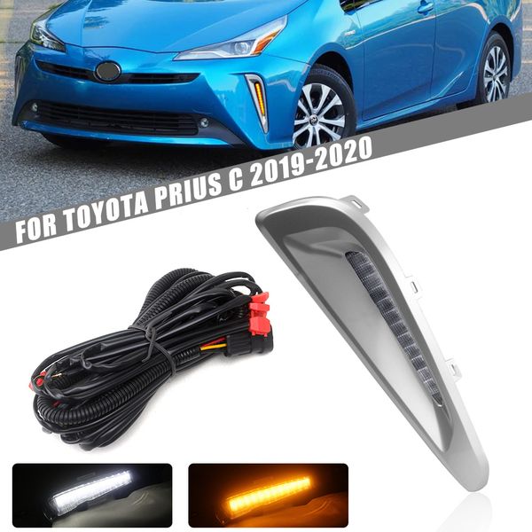 auto-tech 1 pair led daytime running fog lights with white yellow color replacement for toyota prius c 2019-2020
auto-tech 1 pair led daytime running fog lights with white yellow color replacement for toyota prius c 2019-2020