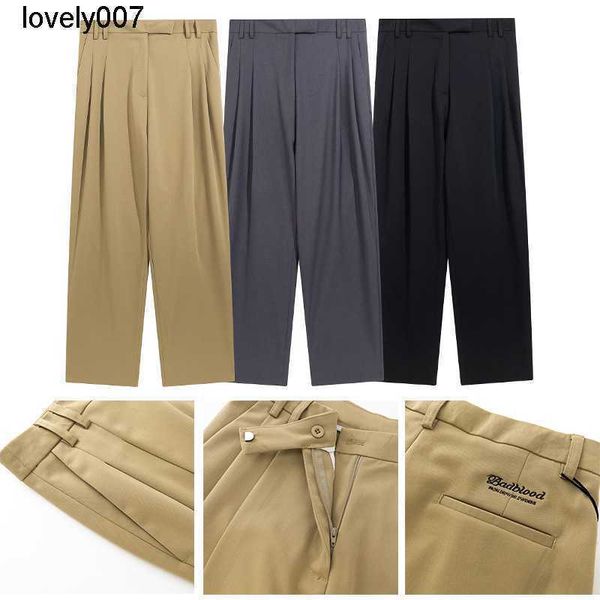 men's pants designer badblood same high waist straight casual wide leg pants suit pants, Black
men's pants designer badblood same high waist straight casual wide leg pants suit pants, Black