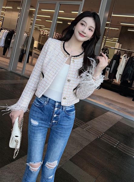 chan new women's brand jacket designer fashion grade logo tweed coat overcoat leisure spring coats cardigan women down jackets christma, Black;brown
chan new women's brand jacket designer fashion grade logo tweed coat overcoat leisure spring coats cardigan women down jackets christma, Black;brown